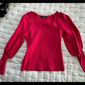 Do + Be pink sweater top